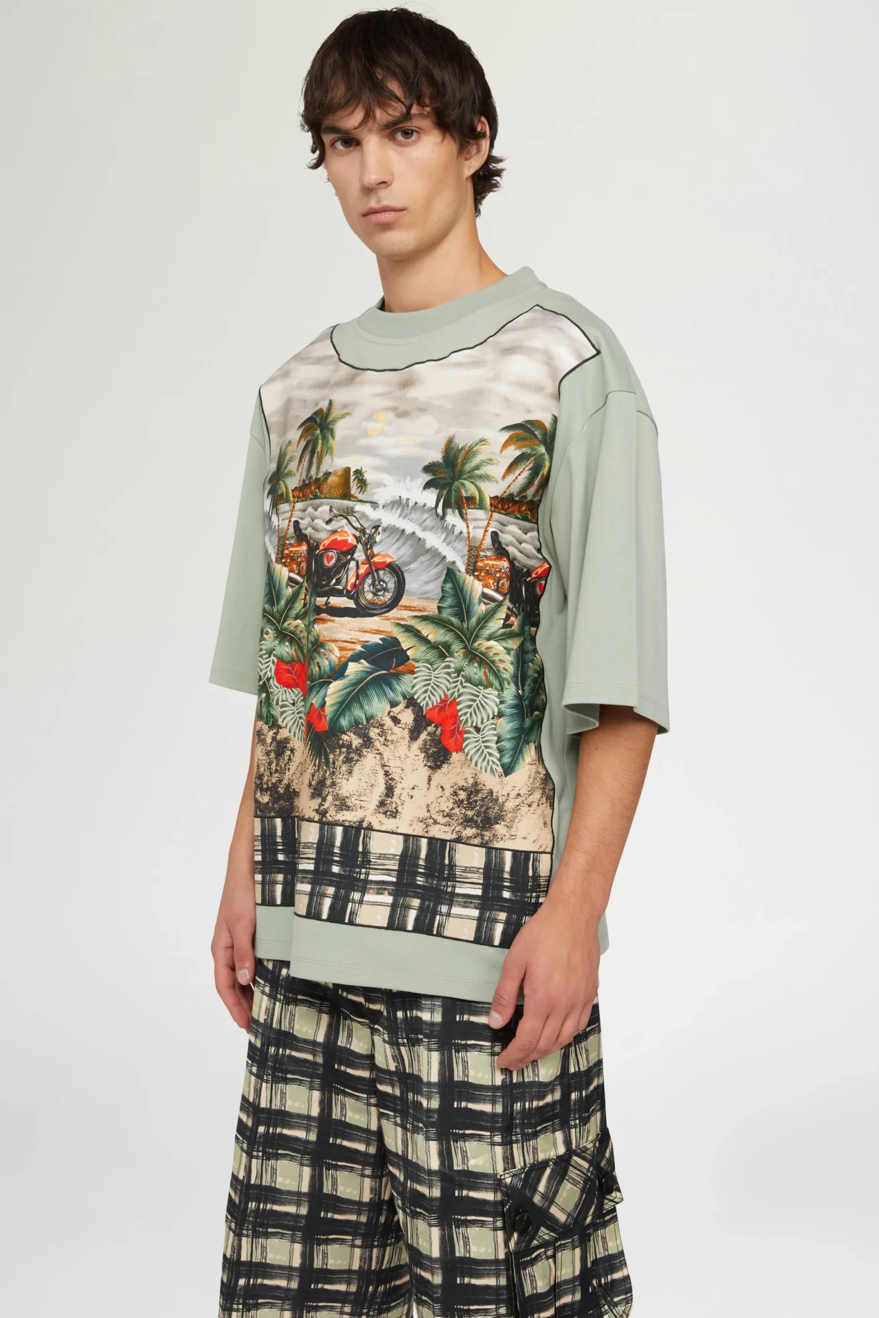 Fashion Antonio Marras T-shirt in Cotone Verde