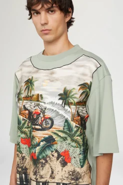 Fashion Antonio Marras T-shirt in Cotone Verde