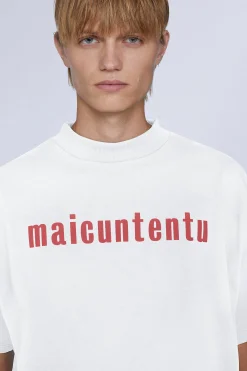 Clearance Antonio Marras T-shirt Maicuntentu Bianca